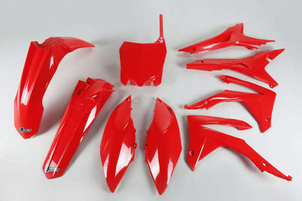 Plastic Kit red for Honda CRF 250 R (2014-17) - CRF 450 R (2013-16) - CRF 250 R USA (2014-17) - CRF 450 R USA (2013-16)